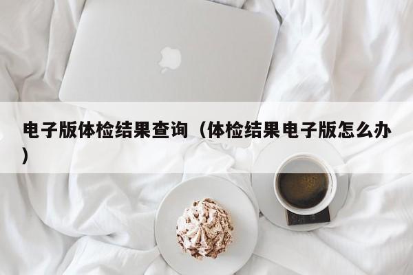 电子版体检结果查询(体检结果电子版怎么办)